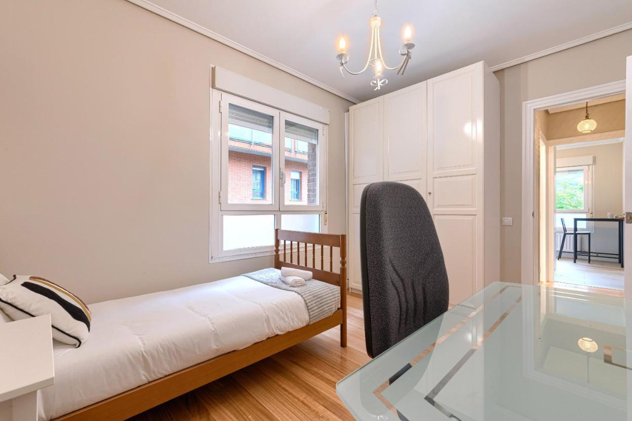 Vivienda Turistica Reformada En Zona Residencial Con Garaje Y Wifi Apartamento Bilbau Exterior foto